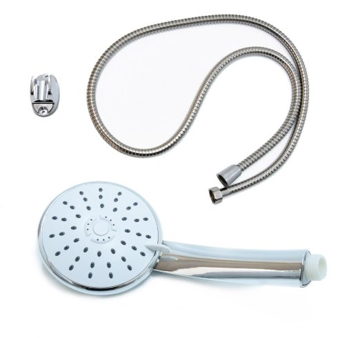 JW Bathroom Víztakarékos zuhanyrózsa szett 10 cm Zuhanyfej 150 cm Gégecső Zuhany Rózsa Fej