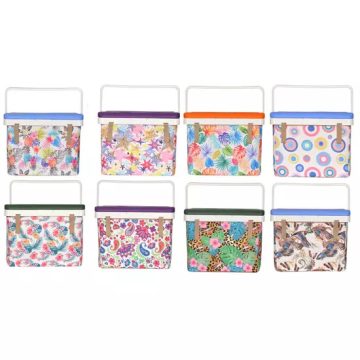   Dizájner Hűtőláda / hűtőtáska 20 l vízálló textil borítással 16488