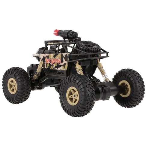 Wltoys 18428-A 1/18 2.4G 4WD Rc Trial Kamerás Sziklamászó autó 0.3MP WIFI FPV off-road RTR