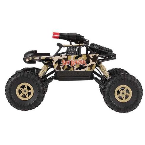 Wltoys 18428-A 1/18 2.4G 4WD Rc Trial Kamerás Sziklamászó autó 0.3MP WIFI FPV off-road RTR