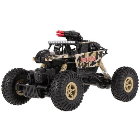 Wltoys 18428-A 1/18 2.4G 4WD Rc Trial Kamerás Sziklamászó autó 0.3MP WIFI FPV off-road RTR