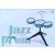 Nagy Jazz Dob Szett 4 Részes Cintányérral Játék Dobszett
