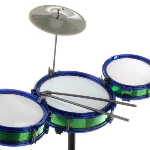 Nagy Jazz Dob Szett 4 Részes Cintányérral Játék Dobszett