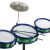 Nagy Jazz Dob Szett 4 Részes Cintányérral Játék Dobszett