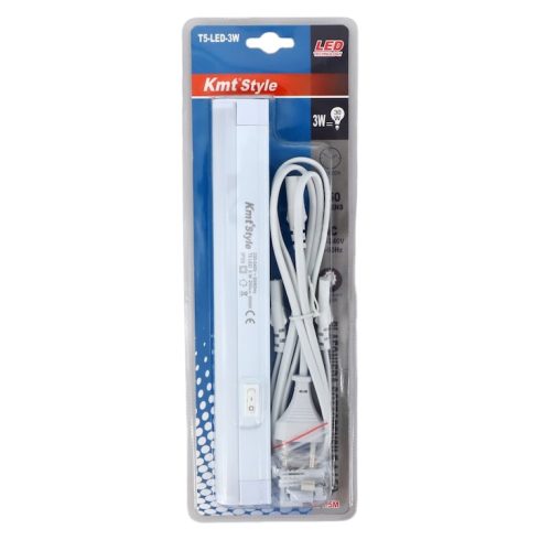 T5 30 cm LED Hálózatról Üzemeltethető Szekrényvilágítás Fénycső LÁMPA 4W Bútor Világítás