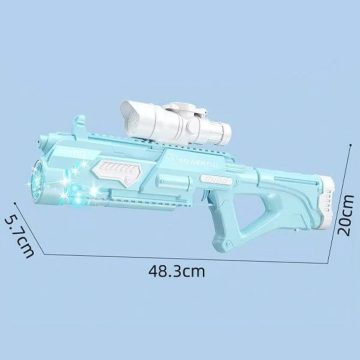   48 cm Gubble 2 az 1-ben víz - és buborékfújó puska buborék pisztoly