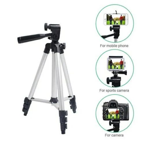 Tripod 3110 Lézer Állvány 102cm Kamera Telefon Állvány