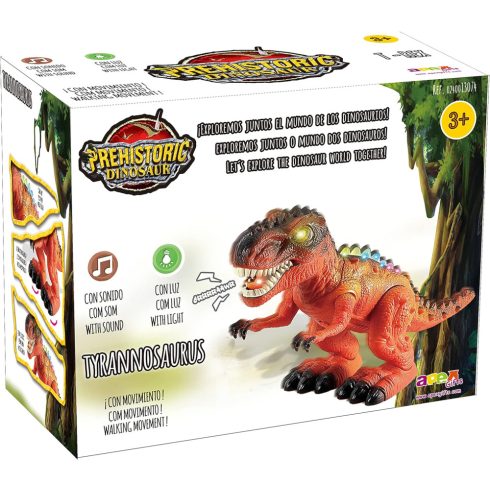 T-Rex Lépekedő Dinoszaurusz Játék 33 Cm Legolcsóbban Élethű Hangokkal