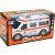 Deluxe 25 Cm  Ambulance Villogó Szirénázó Mentő Autó Ütközés Érzékeléssel
