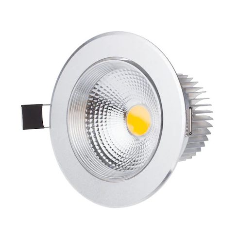 3-5 W Mini Spot Lámpa Kellemes Természetes Fényű COB Led - del / fém szín billenthető Meleg Fehér 8,2 Cm