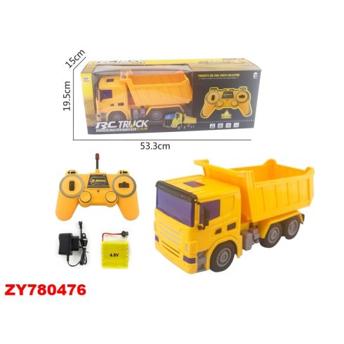 1:24 Nagy Merci 31 Cm Rc Távirányítós Dömper Kamion Billenőkocsi Billenő Kocsi Teherautó