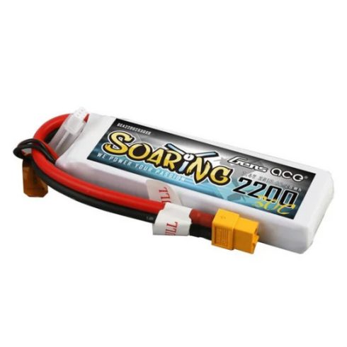 Gens Ace SOARING 2200mAh 3S 11,1V LiPo akkumulátor 30C Akku