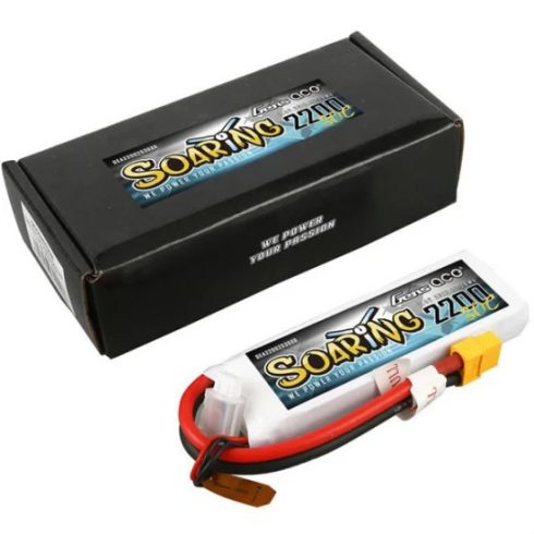 Gens Ace SOARING 2200mAh 3S 11,1V LiPo akkumulátor 30C Akku