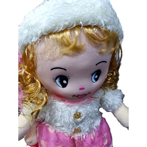 Aranyos Szőke Rongybaba Két Színben 50 Cm