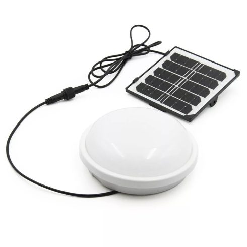 Napelemes Mennyezeti Lámpa Különálló Napelem Panellel - kerek, 50W Legolcsóbb Napelemes Solar Mennyezeti Lámpa