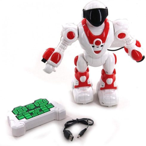 Super Assault Police robotjáték – piros 6002E