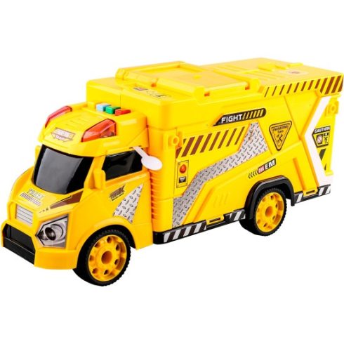 Six Six Zero Police Rendőrség Autó Készlet Szállító Autóval 42 Darabos