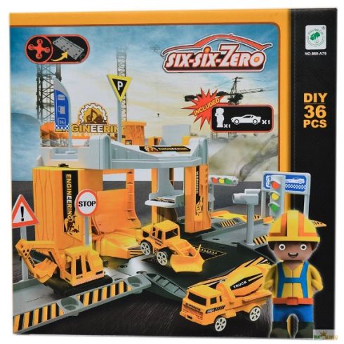 Six Six Zero Garage Series Engineering Mérnökség Parkoló Készlet 36 db-os