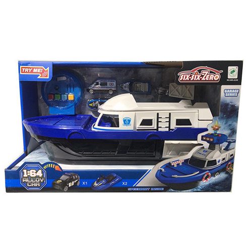 SIX-SIX-ZERO nagy méretű rendőrségi hajó kiegészítőkkel TŰZOLTÓ