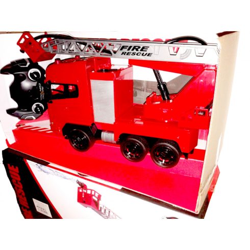 Sy Rc Vizet Spriccelő Rádióvezérelt Tűzoltóautó Fire Rescue 666-191 A