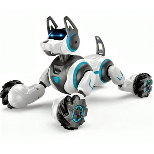Stunt Dog Karkötő Távirányítós Driftelő Okos Robot Kutya 7.4V Akku 2.4 Ghz