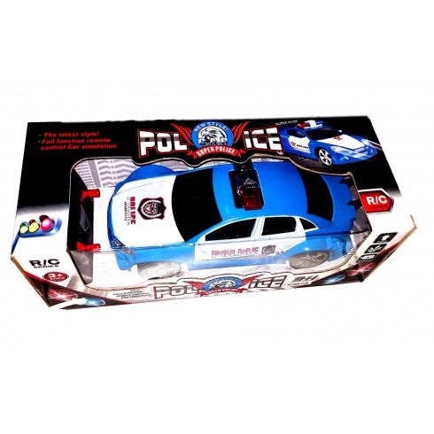 R/C Távirányítós Police Rendőr Autó Audi  RS Rendőrautó 23 Cm