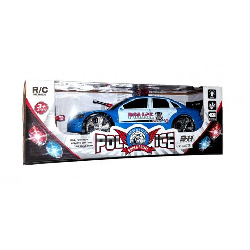 R/C Távirányítós Police Rendőr Autó Audi  RS Rendőrautó 23 Cm