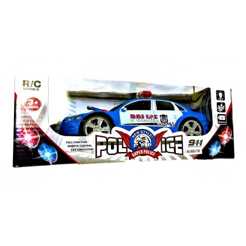 R/C Távirányítós Police Rendőr Autó Audi  RS Rendőrautó 23 Cm