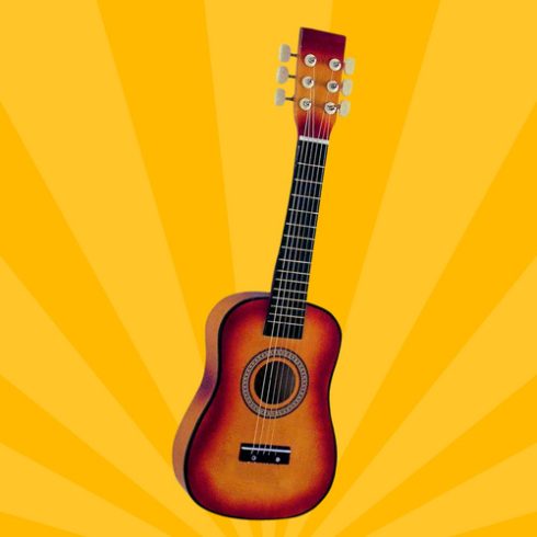 Klasszikus Akusztikus Gyerek Gyermek Gitár / 6 húros dobgitár Játék