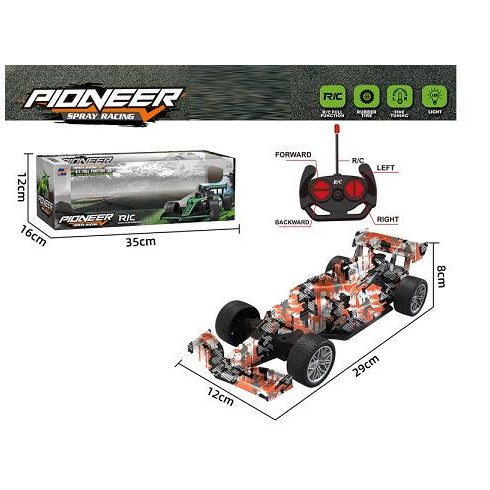 Pioneer Forma 1 F1 Formula 1 Távirányítós Verseny Autó 2 színben Kisgyerekeknek Akkus
