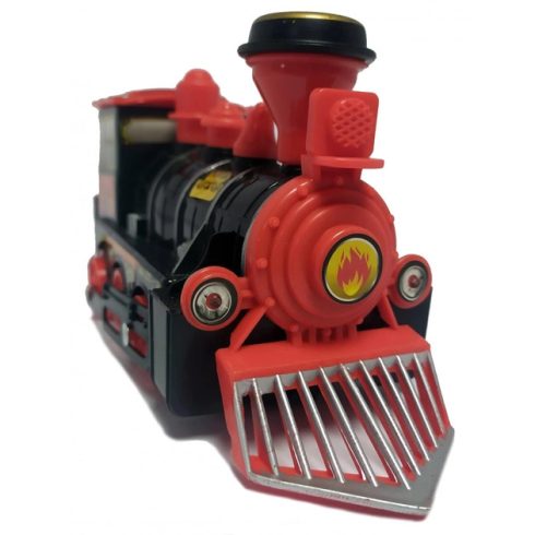 Star Toys Mozdony Fekete-piros Fény Hang (829-7)