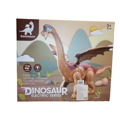 Népszerű Tojás Lerakó Szárnyas Óriás Brontoszaurusz 46 cm Dinoszaurusz Lépked Tojást Rak Szép Ajándék Tojás rakó Dínó