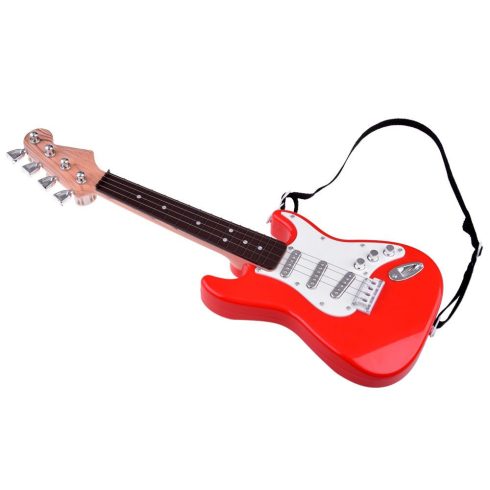 RAMIZ Elektromos rock gitár piros színben