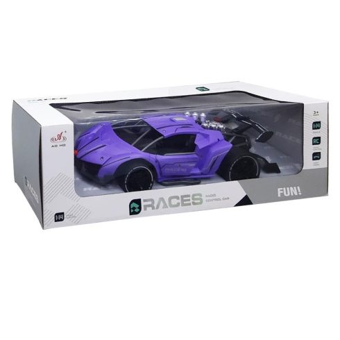 SPRAY Car Távirányítós Autó Füstölő Mechanizmussal 2 Szín Választható 24 Cm Akku 2.4Ghz