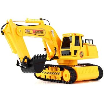   8 Csatornás RC Távirányítású Markoló Munkagép  1:14 2,4GHz akkumulátoros