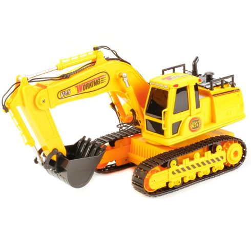 8 Csatornás RC Távirányítású Markoló Munkagép  1:14 2,4GHz akkumulátoros