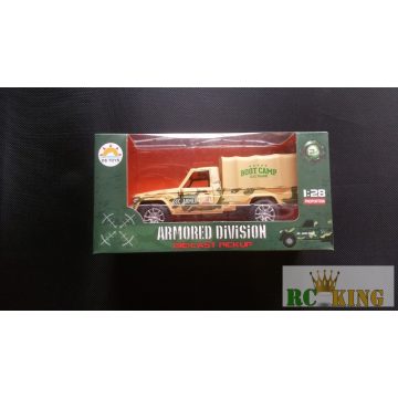 1:28 Elemes Katonai Teherautó Pickup