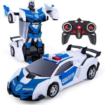   Negi Akkus 22 cm Transformers Lamborghini Robot Átalakuló Távirányítós Autó 3.7v Akku