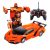 Negi Akkus 22 cm Transformers Lamborghini Robot Átalakuló Távirányítós Autó 3.7v Akku