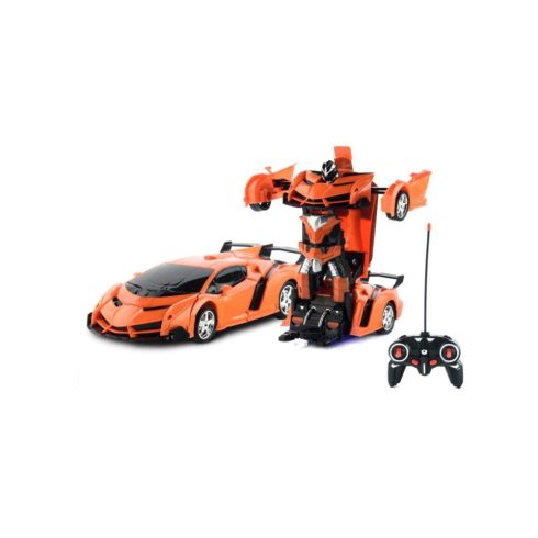 Negi Akkus 22 cm Transformers Lamborghini Robot Átalakuló Távirányítós Autó 3.7v Akku