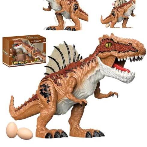 ProNice 45 Cm Népszerű Tojást Tojó T-Rex Dinoszaurusz Dínó Lépked Hangot ad Tüzet Okás Fényhatással