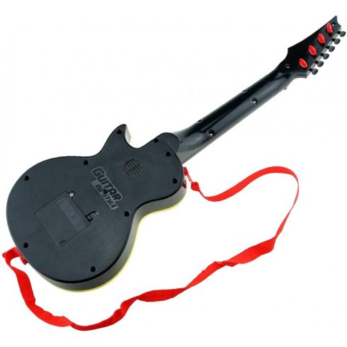 Shayson 4 húros Zenélő Elektromos Gyermek Gitár, oktatójáték, ajándék kisgyermeknek (SÁRGA)