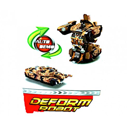 Nagy Méretű Rc Megatron Transform Távirányítós Robot Tank 40 Cm
