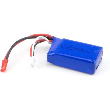   Wltoys 7.4V 1100mAh 20C 2S Lipo Akkumulátor JST Csatlakozóval A949-27 az A949 A959 A969 A979 1/18 RC Járművekhez