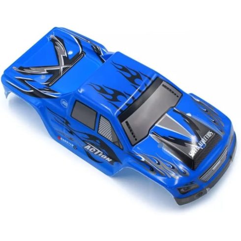 Rc Autó Karosszéria Modell Burkolat Wltoys A979 A979-04 1: 18 Rc Car Eredeti WlToys Alkatrész. Kék