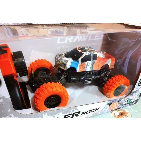Crawler Rock 4WD 1:18 méretarányú 2,4 GHz-es távirányítós Pick Up 