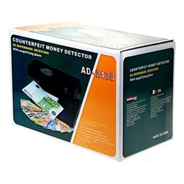   PRINCO 2138 Pénzvizsgáló Kis Gép 3 az 1 ben Készpénz Ellenőrző Eszköz