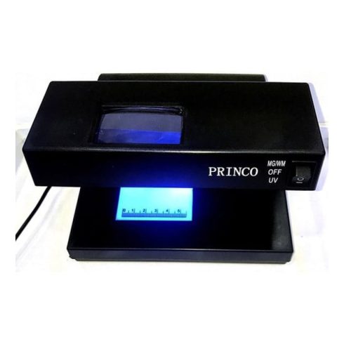 PRINCO 2138 Pénzvizsgáló Kis Gép 3 az 1 ben Készpénz Ellenőrző Eszköz