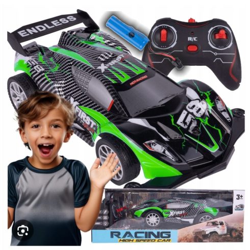 Navigator 1:16 AJ11 vezeték nélküli RC távirányító versenyautó tökéletes születésnapi ajándék LED Világítás