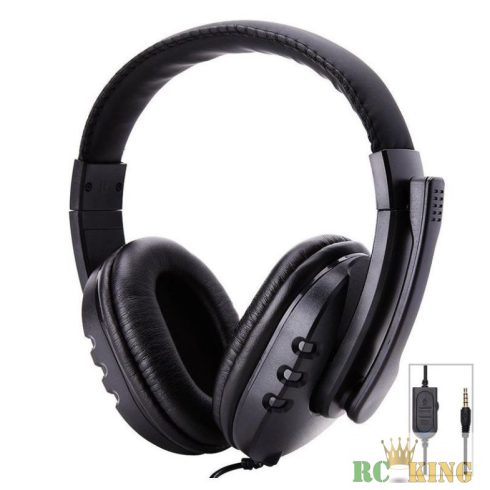 AKZ GM-002 DTS Headphone: X V2.0 Vezetékes Gamer Fejhallgató Mikrofonnal Hangerő Szabályzóval